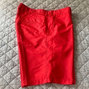 J.Lindeberg Vibrant Red shorts